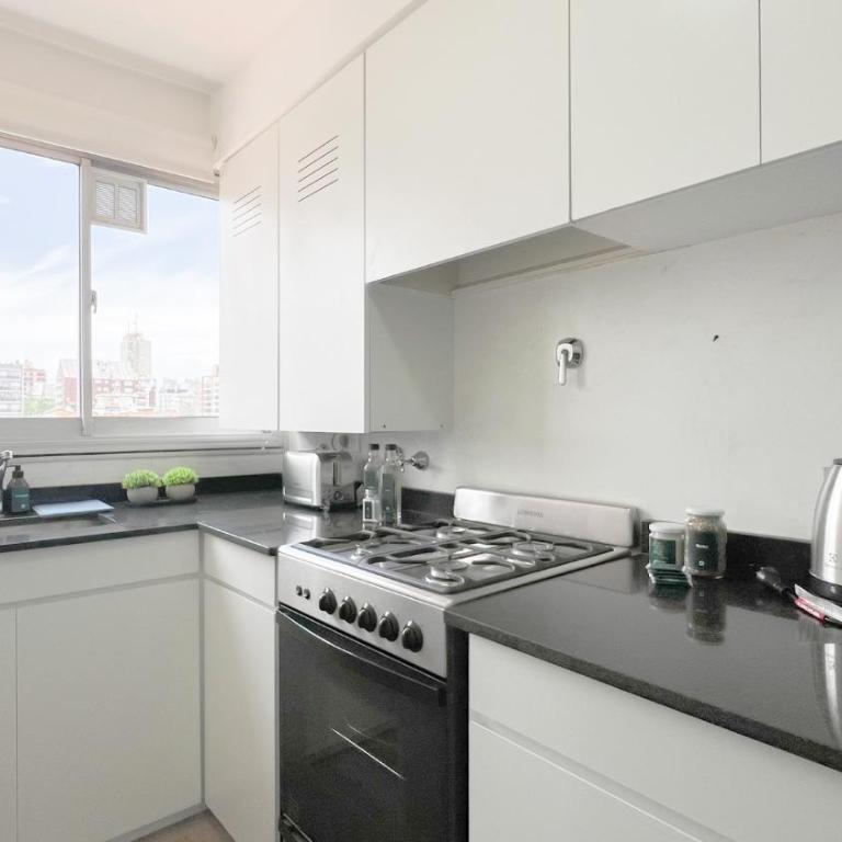 Depto Gustavo - Depto para 2 PAX con vista al mar en Playa Varese con cochera - Hola Sur - One-Bedroom Apartment - 12