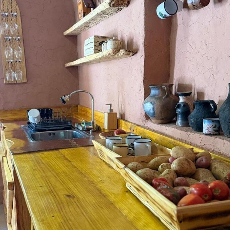 Las Cuevas - Casa de adobe en Huachichocana - One-Bedroom Chalet - 10