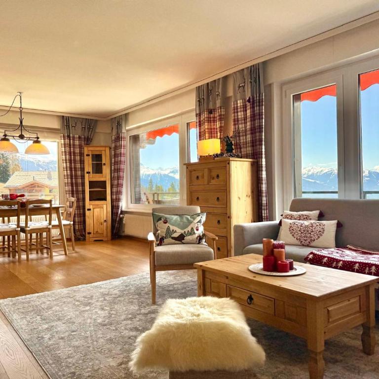 Sunny Alpine Apartment - 180 View - Apartment mit 3 Schlafzimmern - 1