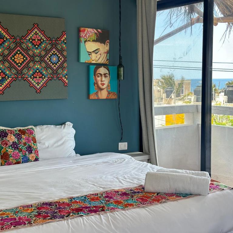 Kay Apartments Isla Mujeres - Deluxe Double Room with Balcony - 6