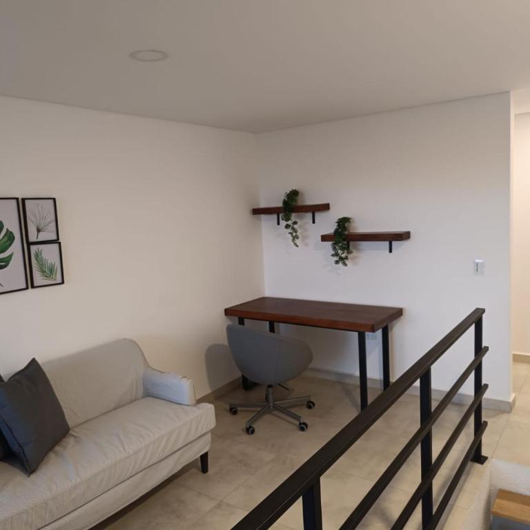 Alojamiento en Medellín, con Jaccuzzi en la terraza LOF By Roots Rentals - Apartamento de 1 dormitorio - 51