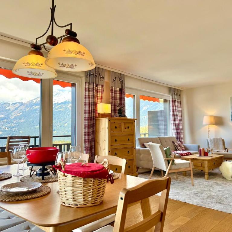 Sunny Alpine Apartment - 180 View - Apartment mit 3 Schlafzimmern - 12