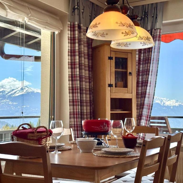 Sunny Alpine Apartment - 180 View - Apartment mit 3 Schlafzimmern - 13