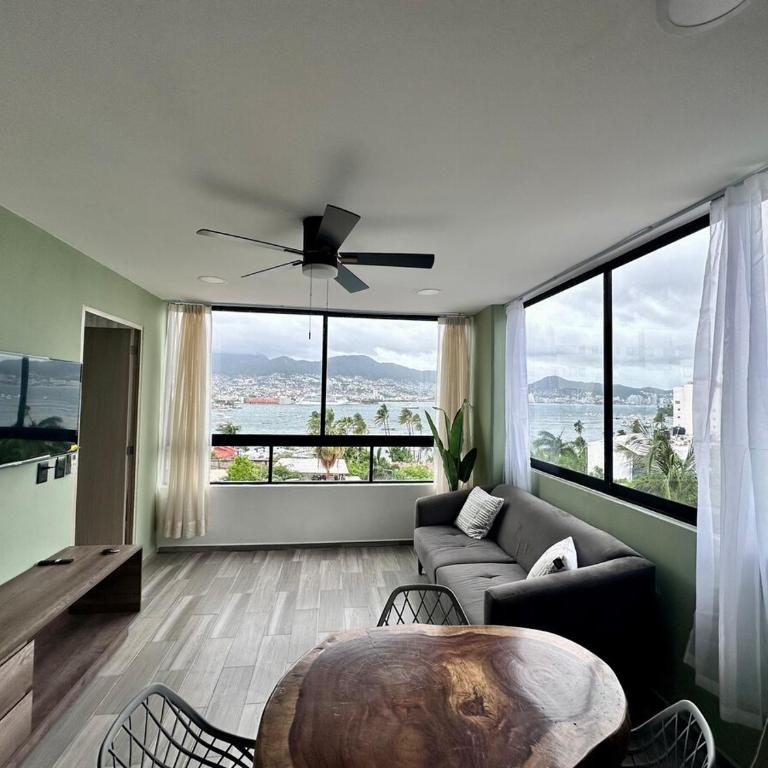 Precioso departamento de 2 recamaras con vista a la bahia - Apartamento de 2 dormitorios - 3