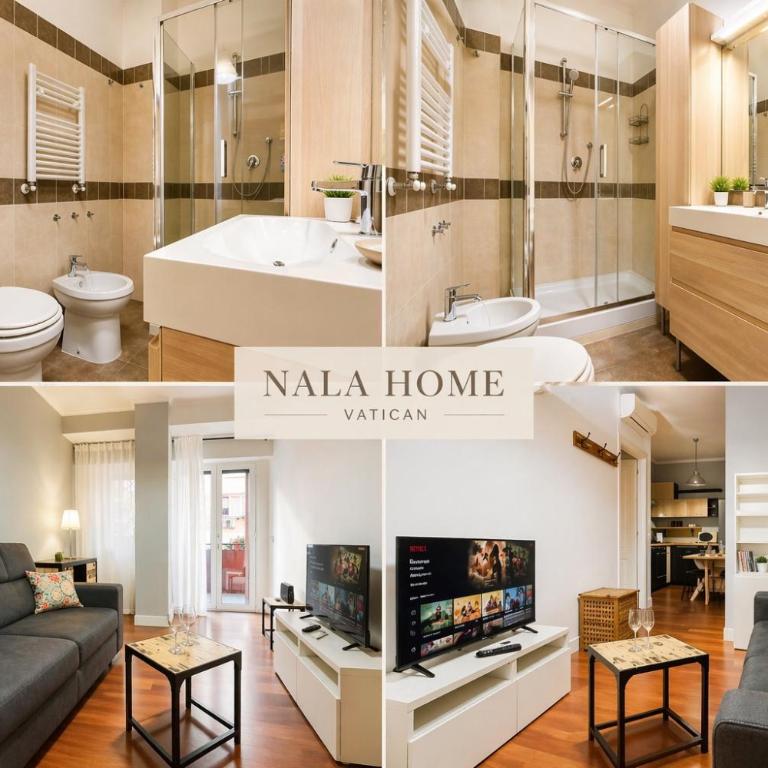 Nala Vatican Home Elegante appartamento con terrazza ideale per soggiorni prolungati - One-Bedroom Apartment - 8