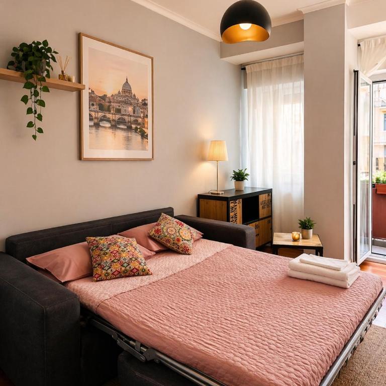 Nala Vatican Home Elegante appartamento con terrazza ideale per soggiorni prolungati - One-Bedroom Apartment - 5