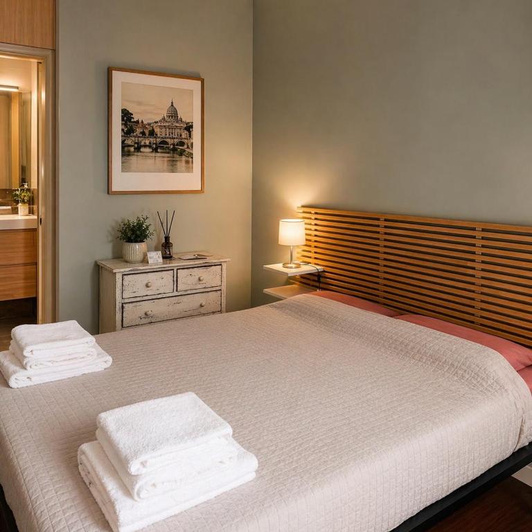 Nala Vatican Home Elegante appartamento con terrazza ideale per soggiorni prolungati - One-Bedroom Apartment - 3