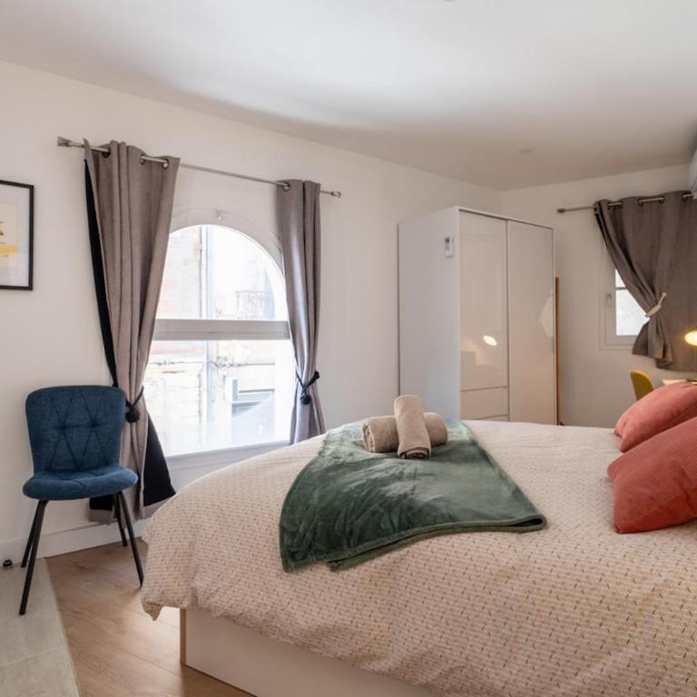 Séjour DUO parfait, Plein Centre, avec Parking privé & Climatisation - One-Bedroom Apartment - 4