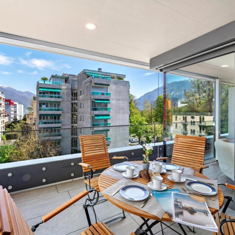Appartamento Lago e Monti - Garage & Terrace in Locarno - Happy Rentals - Apartamento con terraza - 1