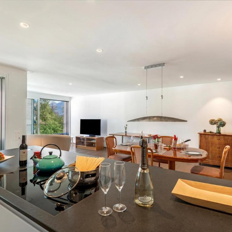 Appartamento Lago e Monti - Garage & Terrace in Locarno - Happy Rentals - Apartamento con terraza - 4