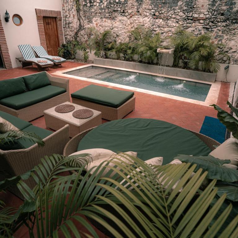 Casa Colonial en Centro Histórico con piscina - Six-Bedroom House - 21