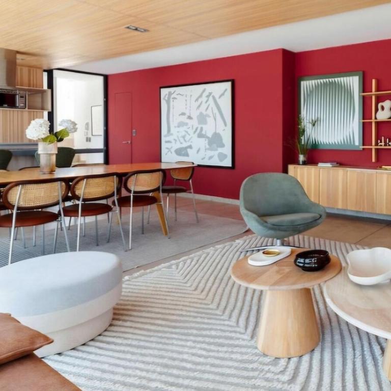 Moderno y acogedor con parking y a pasos del metro - One-Bedroom Apartment - 32