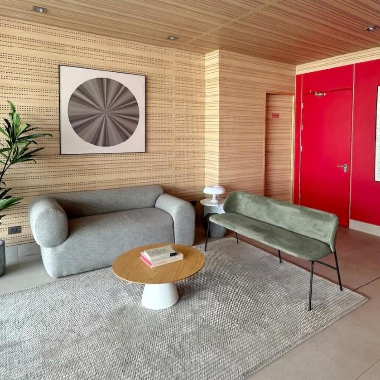 Moderno y acogedor con parking y a pasos del metro - One-Bedroom Apartment - 25