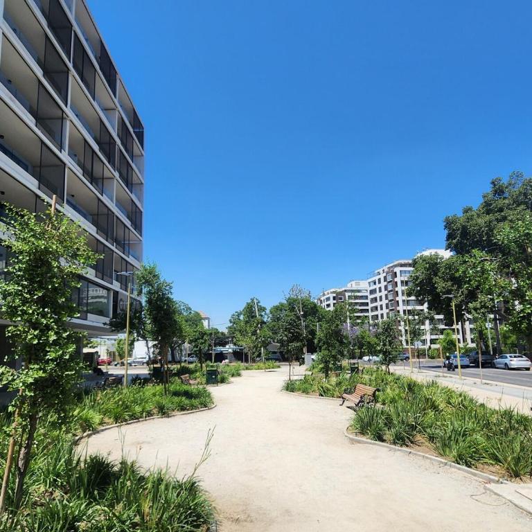 Moderno y acogedor con parking y a pasos del metro - One-Bedroom Apartment - 24