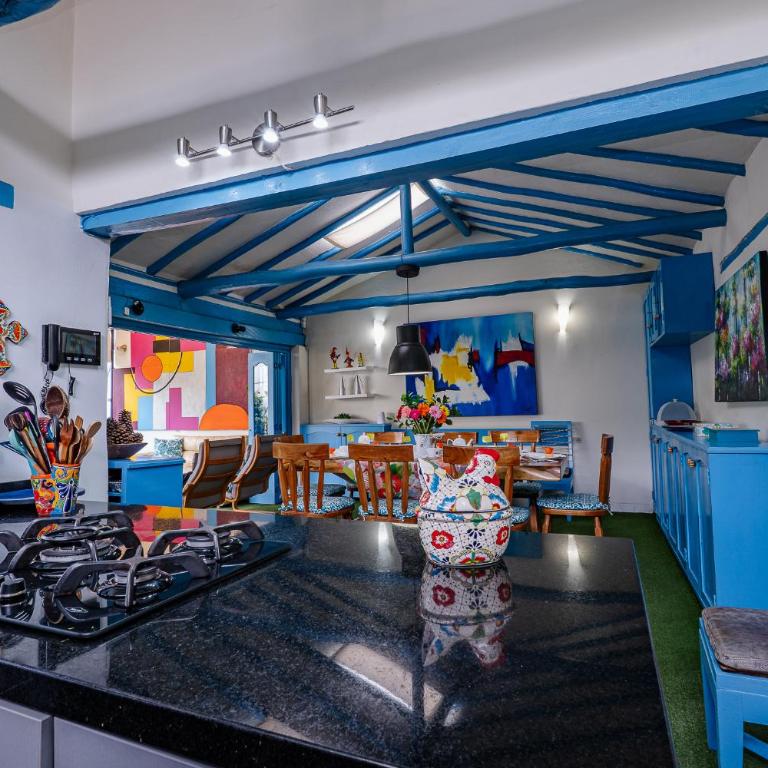 Colorida casa de 5 cuartos en Villa de Leyva - Five-Bedroom House - 30