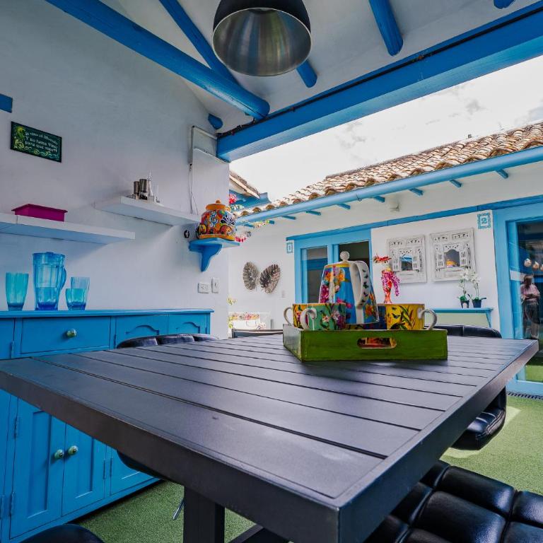 Colorida casa de 5 cuartos en Villa de Leyva - Five-Bedroom House - 40