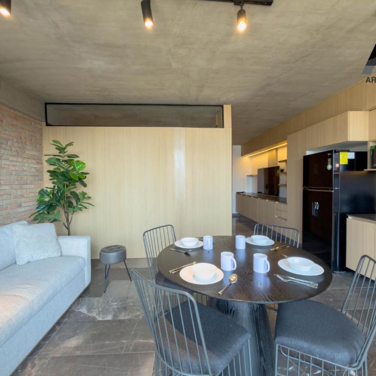 Spacious Loft with View and Balcony in Midtown Providencia 702 - Apartamento de 1 dormitorio - 6