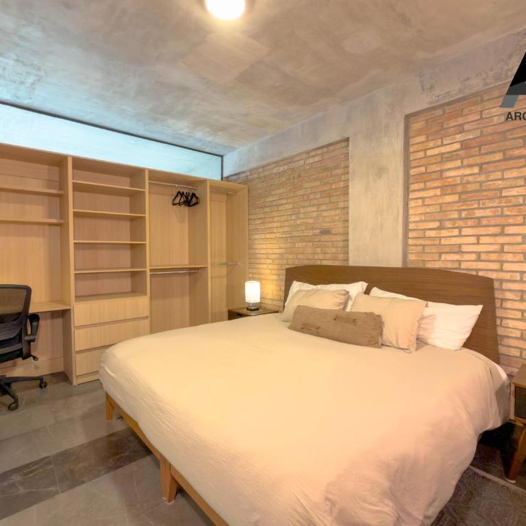 Spacious Loft with View and Balcony in Midtown Providencia 702 - Apartamento de 1 dormitorio - 8