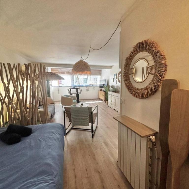 Loft ambiance plage, Centre ville - Apartment mit 1 Schlafzimmer - 7