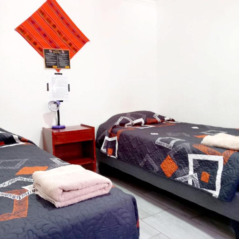 Misky Wasi - Bed in Male Dormitory Room - 13