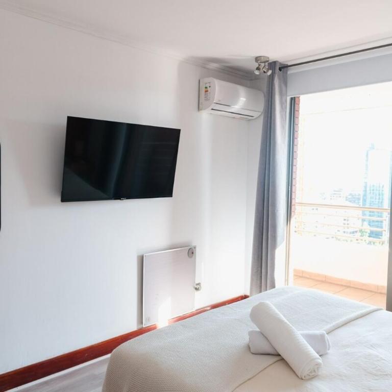 Cómodo depto Estacionamiento cerca Metro Escuela Militar - Two-Bedroom Apartment - 15