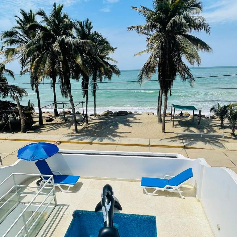 Residencia Madona del Mar - Casa Frente al Mar con Piscina - Two-Bedroom Apartment - 1