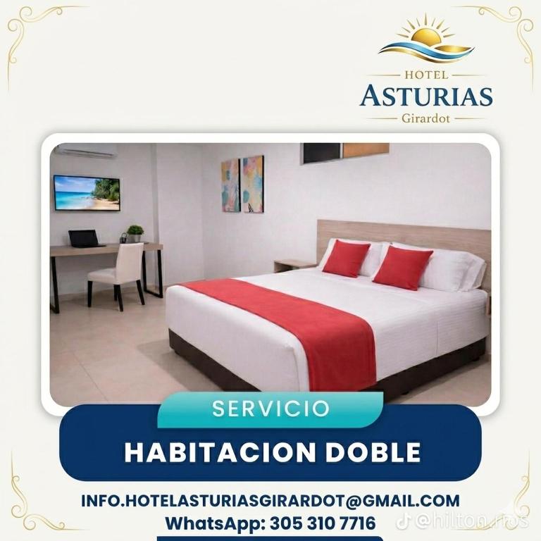 Hotel Asturias - Habitación Doble - 3