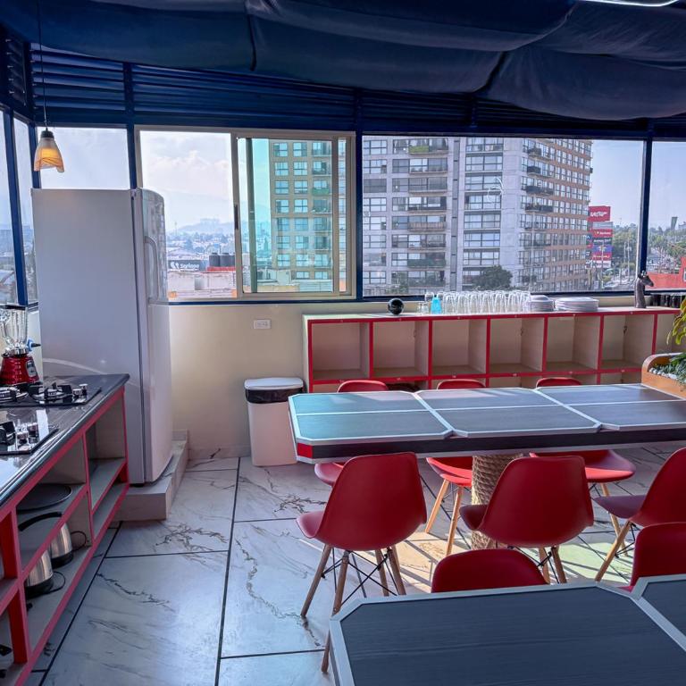 All Inclusive Suite VIP a 3 Min del Estadio - Rooftop - Servicio - One-Bedroom Apartment - 24