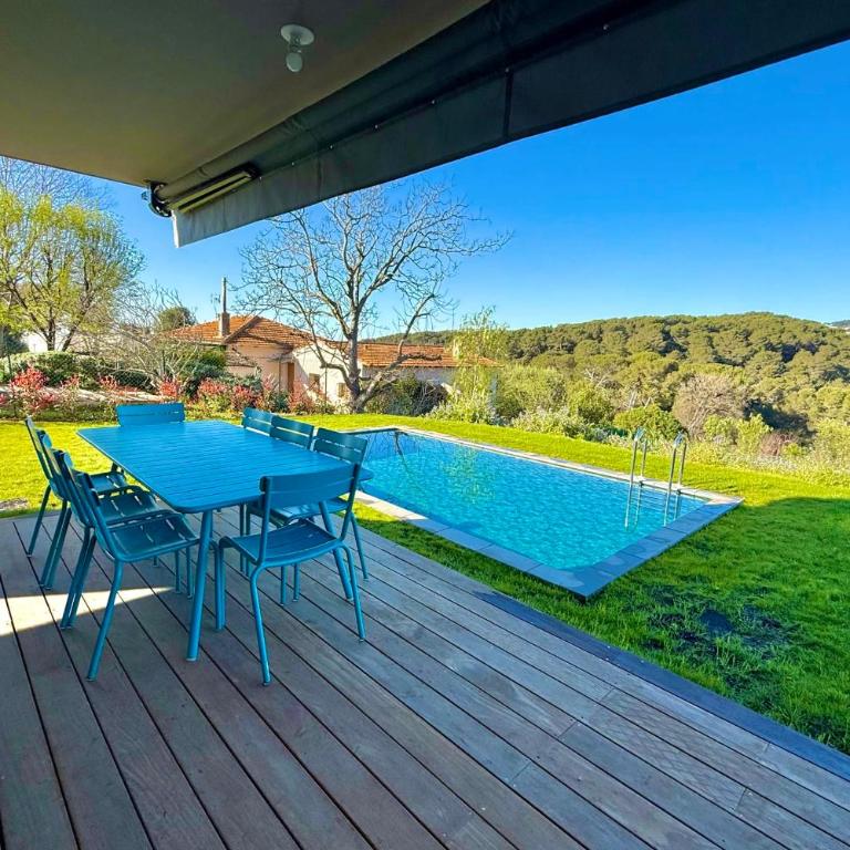 Villa contemporaine de standing Antibes 3 Chbres - 6 Pers - PiscineParking - Villa - 8