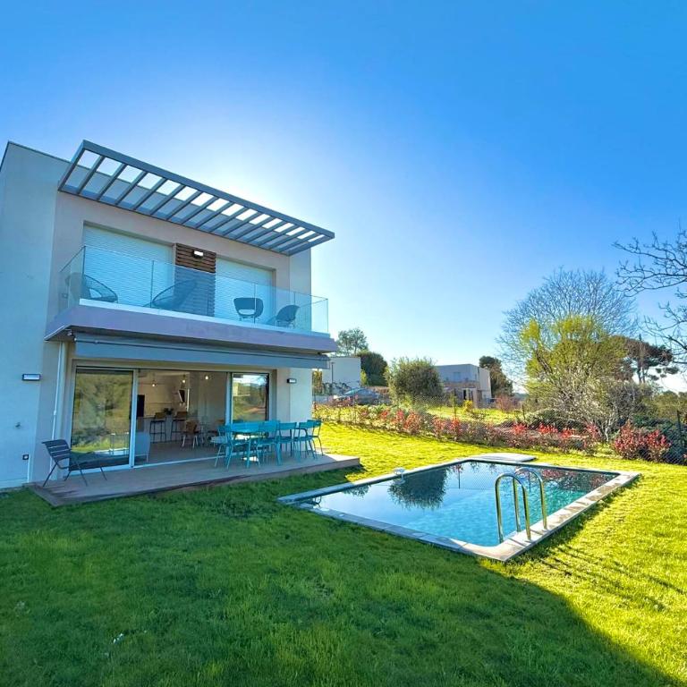 Villa contemporaine de standing Antibes 3 Chbres - 6 Pers - PiscineParking - Villa - 13