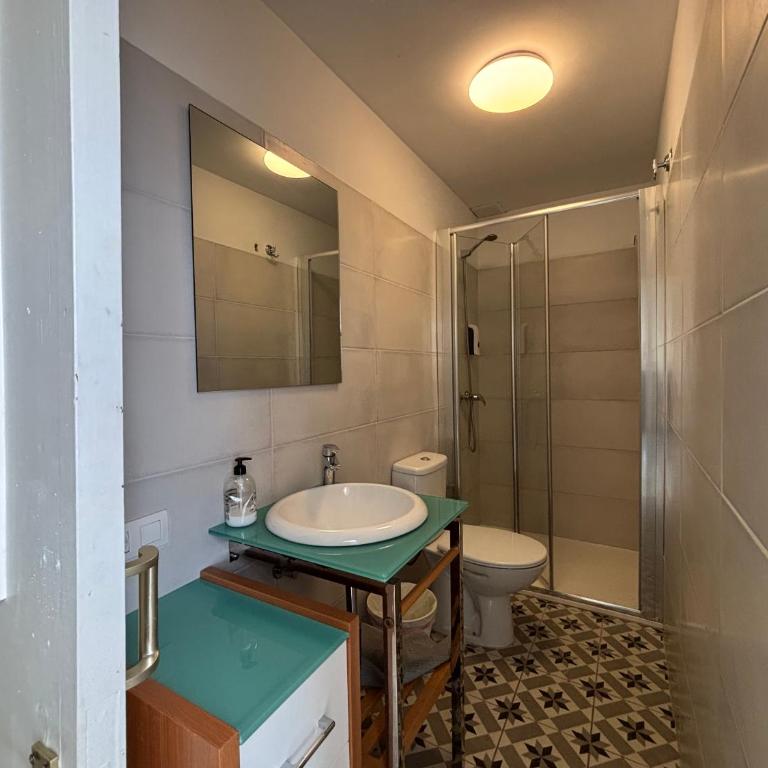 Acogedor ático en centro histórico, Terraza, AC - Apartamento de 1 dormitorio con terraza - 4