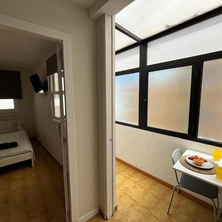 Acogedor ático en centro histórico, Terraza, AC - Apartamento de 1 dormitorio con terraza - 14