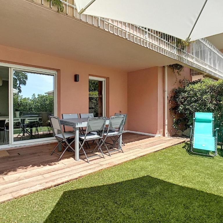 Juan Flore Studio Rdj Piscine park - Studio avec Terrasse - 9