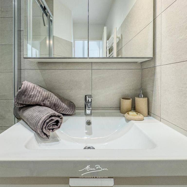 La Loggia Sanary - Parking Privé Gratuit Wifi 3 Couchages - Apartamento de 1 dormitorio - 17