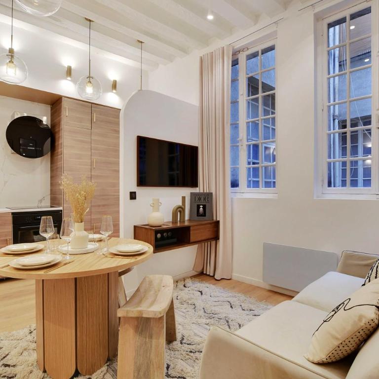 Charming apartment - 1BR 4P - AC - Marais - Apartamento de 1 dormitorio - 12