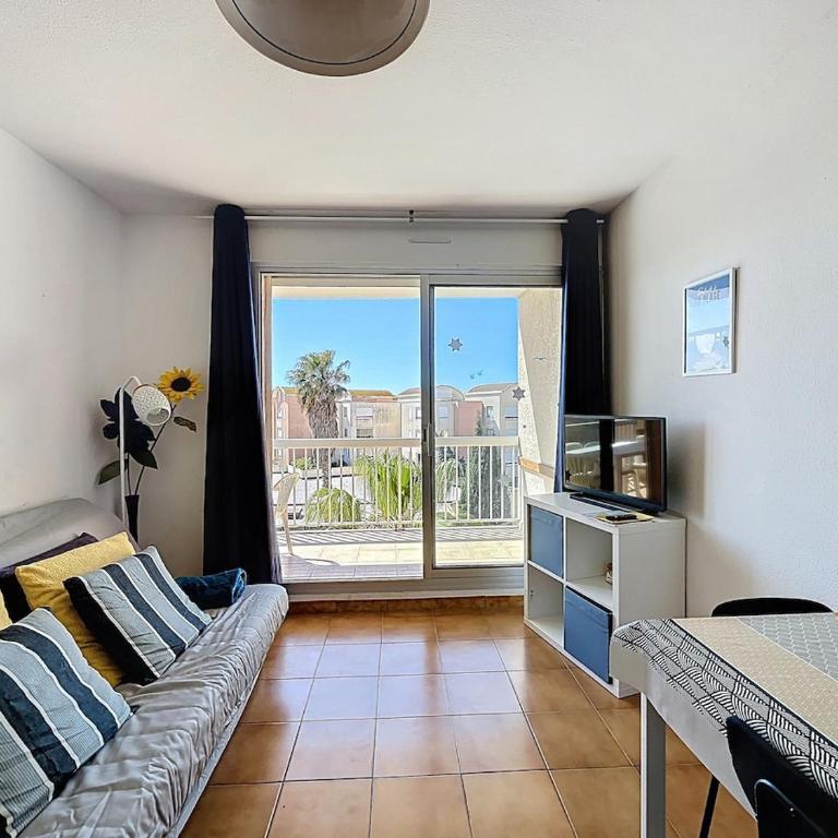 Le Briza - Piscine - Terrace avec vue sur la plage du Grazel - Appartamento con 1 Camera da Letto e Vista Mare - 1
