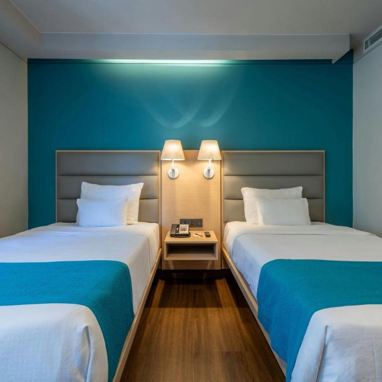 City Express Suites by Marriott Ciudad de México Anzures - Suite de 1 dormitorio con cama extragrande o 2 camas individuales y sofá cama - 8