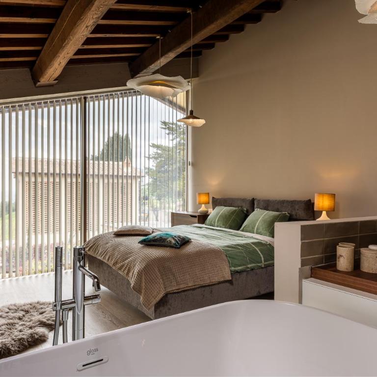 Melaiolo Modern Apartment With Pool, Montaione, Toscana - Appartamento - 17