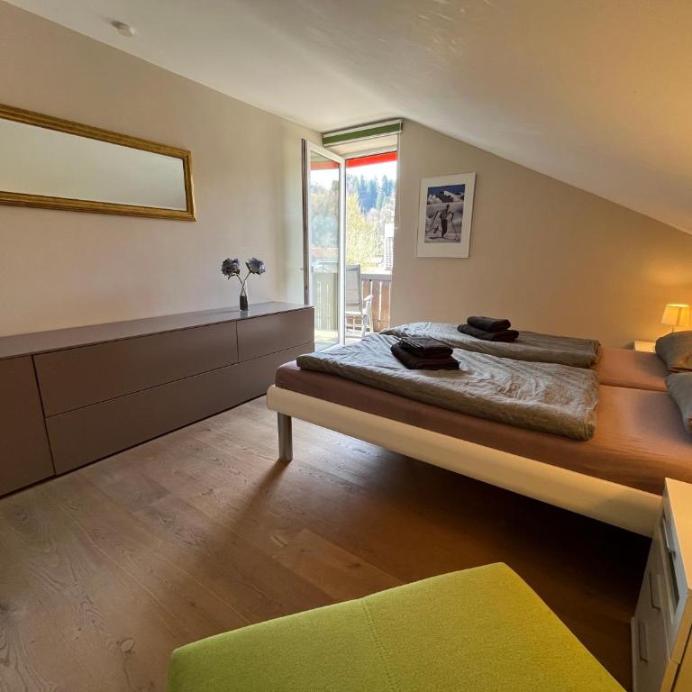 Ferienwohnung Olympiablick - Bergpanorama - Appartamento con 1 Camera da Letto - 8