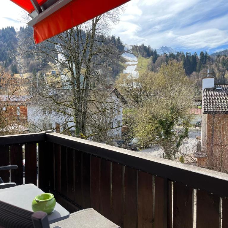Ferienwohnung Olympiablick - Bergpanorama - Appartamento con 1 Camera da Letto - 9