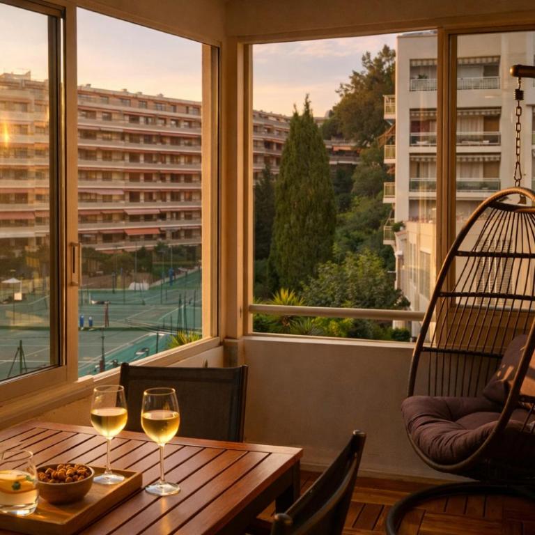 Cannes Croisette Beach - Spacious 2 Bedroom and Terrace - Appartement 2 Chambres - 2