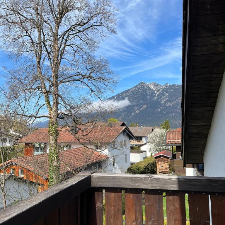 Ferienwohnung Olympiablick - Bergpanorama - Appartamento con 1 Camera da Letto - 12