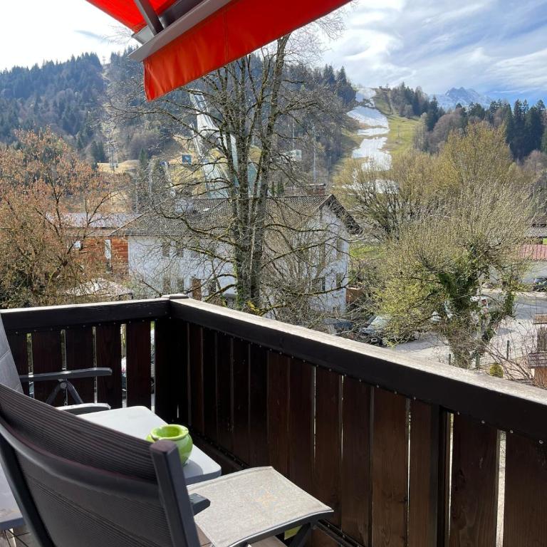 Ferienwohnung Olympiablick - Bergpanorama - Appartamento con 1 Camera da Letto - 37