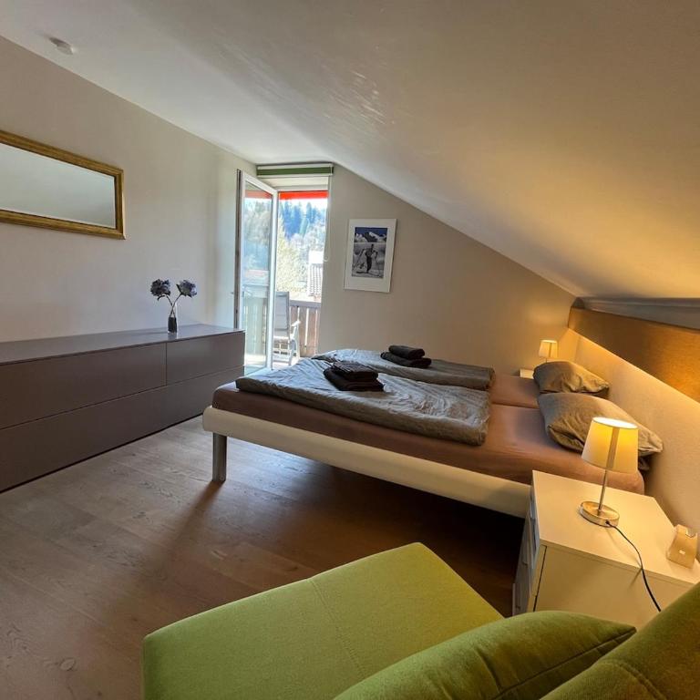 Ferienwohnung Olympiablick - Bergpanorama - Appartamento con 1 Camera da Letto - 45