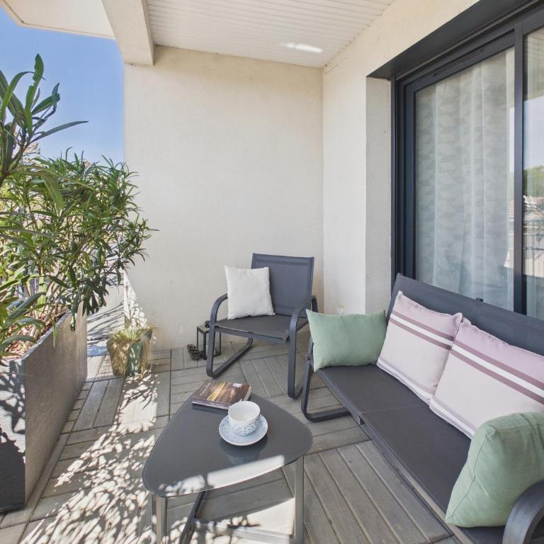350m de la plage, appartement dans le centre - Appartement - 1
