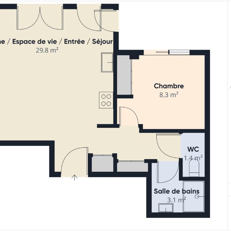350m de la plage, appartement dans le centre - Appartement - 15
