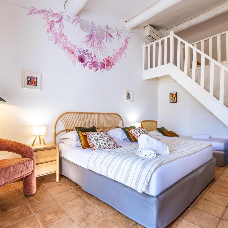 Hotel La Tramontane - Chambre en Duplex - 3