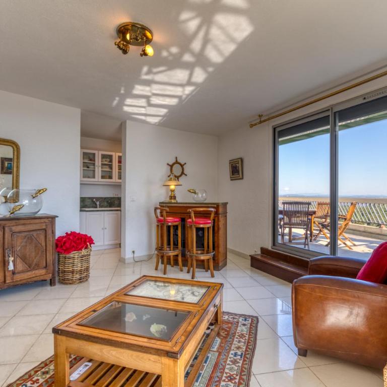 Le Panoramique à la Grande Pyramide - Apartment mit 3 Schlafzimmern und Blick auf das Wasser - 9
