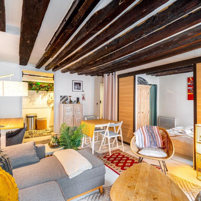 GuestReady - Exposed beams flat near Le Marais - Appartement - 14