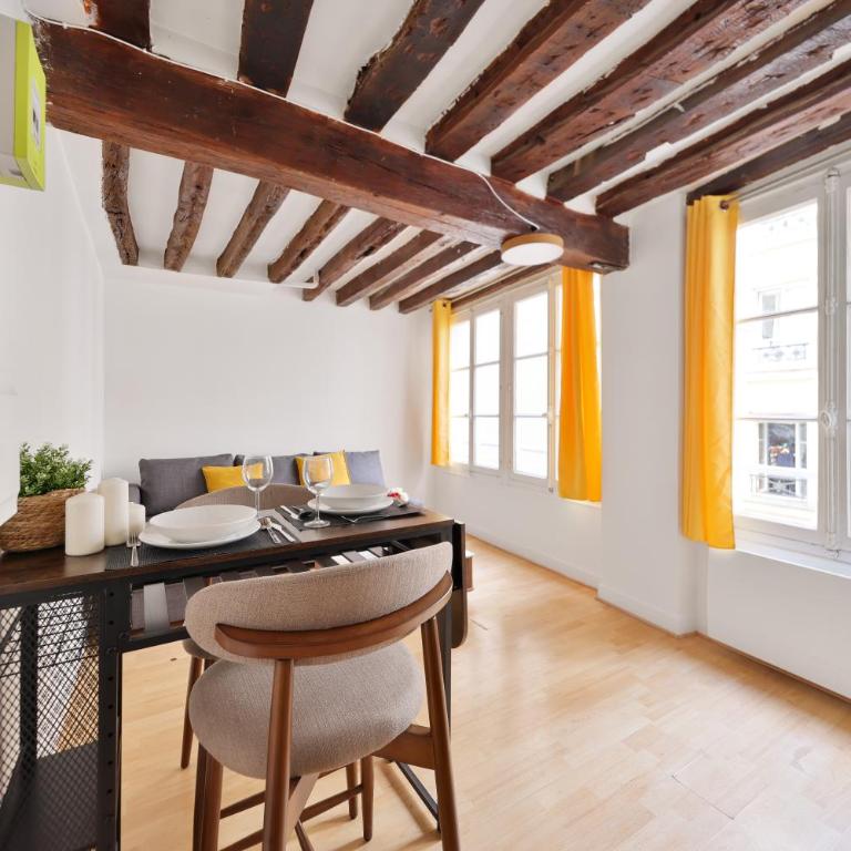 Cozy Studio in the Heart of Montorgueil, Paris - Studio avec Canapé-Lit - 8